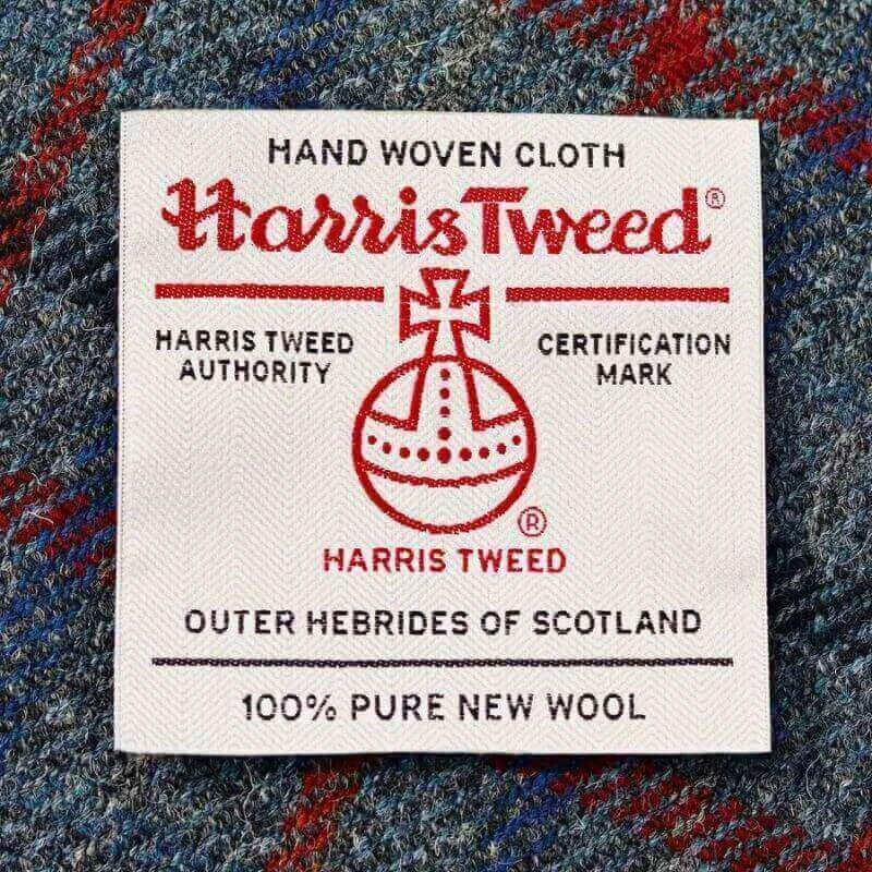 Scottish Harris Tweed Bannock Round Shoulder Bag – Authentic Wool Tartan Crossbody Purse - Image 10 | Caelmoon